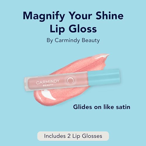Carmindy Beauty - Magnify Your Shine Lip Gloss Sunrise Nude - 2 Pack