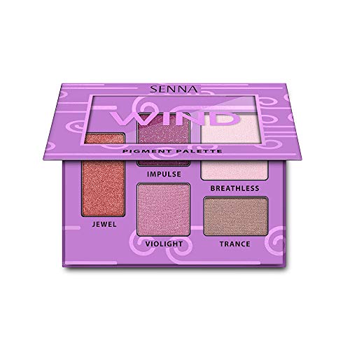 Senna Wind Pigment Palette - Pressed Powder Face Colors
