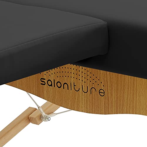 Saloniture Portable Massage Table 450 lbs - Folding Therapy Bed