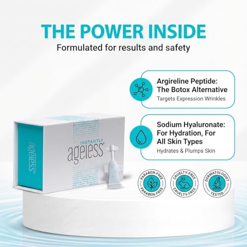 Instantly Ageless Face Lift Cream for Under Eyes - 25 Vials, 0.51 Fl Oz
