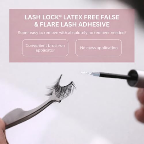 GladGirl Lash Lock Clear Latex-Free Strip Lash Adhesive