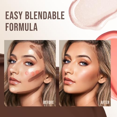 Color Nymph Liquid Makeup Wand Trio - Contour, Blush & Highlighter