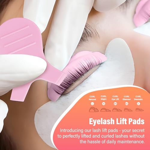 Lash Lift Kit Eyelash Perm Kit Korean Brow Lamination Eyebrow Lifting Kit for Natural Looking Easy to Use