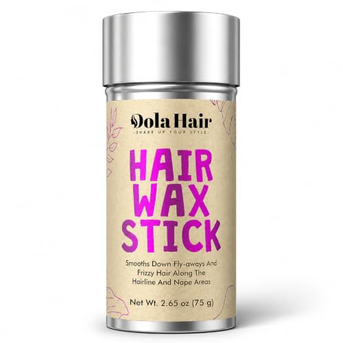 Dolahair Hair Wax Stick 1 Pack for Flyaway Control and Styling - Kids & Women