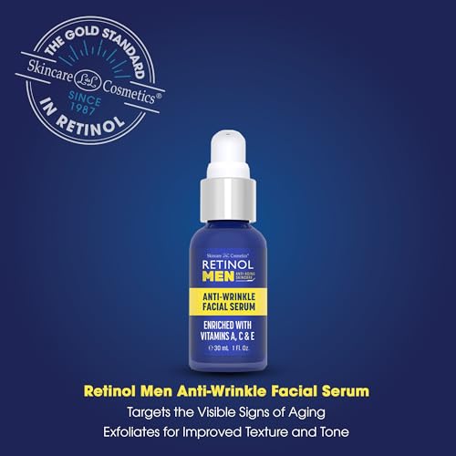 LIVAURA Retinol Men¡¯s Anti-Wrinkle Facial Serum ? The Original Retinol Anti-Aging Men¡¯s Formula For Younger Looking Skin ? Vitamin-Enriched To Smooth Fine Lines & Wrinkles, Promote Firmness