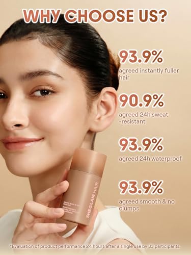 Dark Brown Hair Building Fibers 15g for Thinning Hair Volume Boost - Instant Fuller Hairline