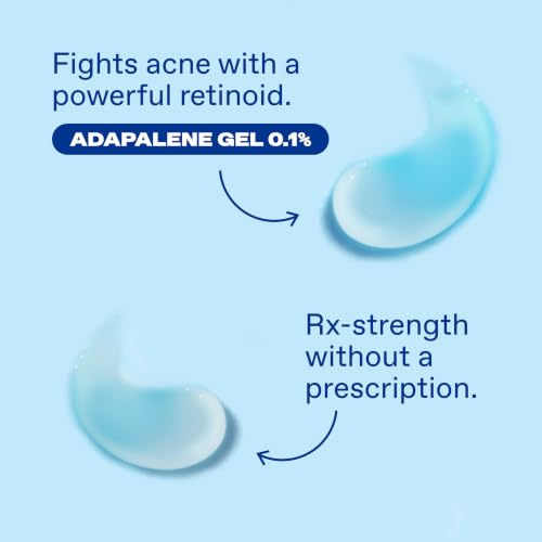 Differin Adapalene 0.1% Acne Retinoid Gel, 45g