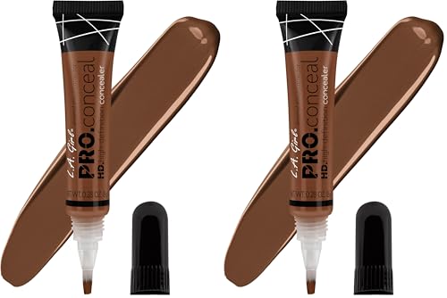 L.A. Girl HD Pro Concealer Espresso GC985 - Pack of 2