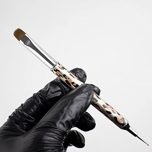 VONYA Kolinsky Acrylic French Tip Gel Nail Art Brush Set - Size 10
