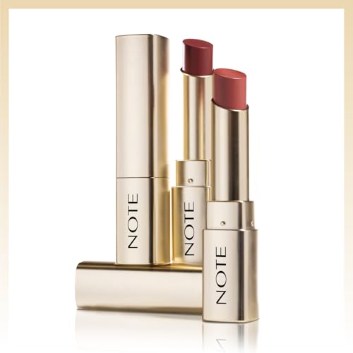 NOTE Iconic Matte Lipstick - Velvety Lipstick for Women - Non-Drying, Lightweight Lip Makeup with Intense Color Payoff - 109-0.11 oz