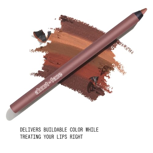 About-Face Matte Fix Lip Pencil Cradled Rose Beige