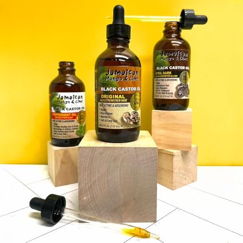 Jamaican Mango & Lime Black Castor Oil 4oz