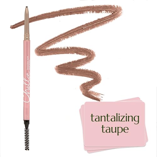 Chella Eyebrow Pencil - Tantalizing Taupe Long-Wear Definer with Precise Tip