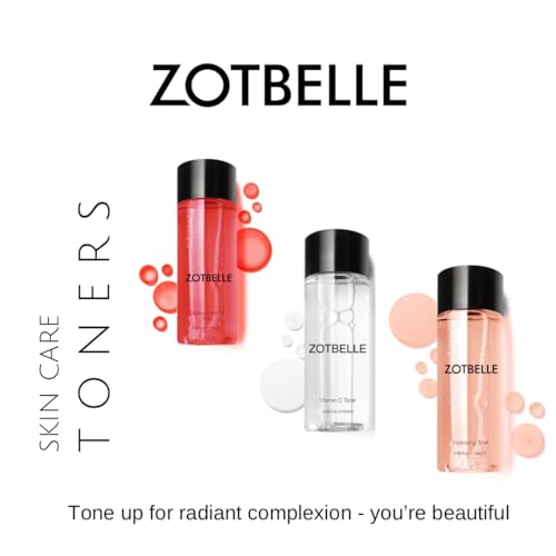 ZOTBELLE Hydrating Toner Softens, Soothes, Conditions, Refines, Nourishes, Stimulates Cell Renewal and Removes Residual Impurities as it Tones.