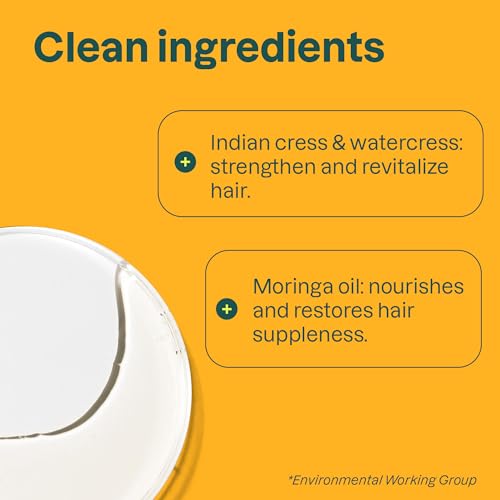 Bundle of ATTITUDE Hair Shampoo and Conditoner, EWG Verified, Plant- and Mineral-Based Ingredients, Vegan and Cruelty-free Beauty and Personal Care Products, Wavy and Curly, Sweet Tropical, 16 Fl Oz