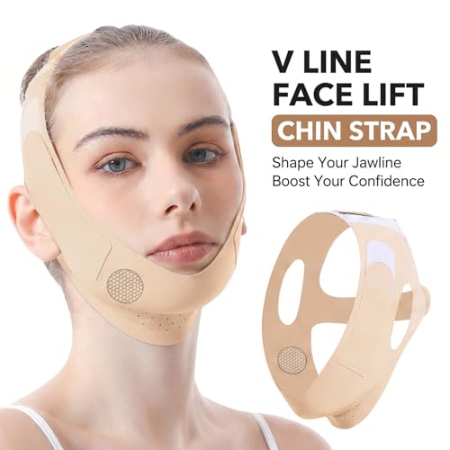V-Line Neck Lift Silicone Face Mask for Double Chin
