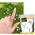 Semi-Permanent Rosary Cross Finger Tattoo Set - Waterproof, 1-2 Week