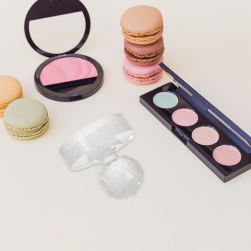 Cosmetic Powder Pressing Tool 1.18In Compact Eyeshadow Blusher Highlighter Makeup Repair Stamp Mold for Versatile Powder Cosmetics