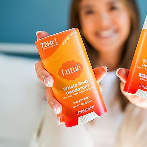 Lume Whole Body Deodorant & Soap Bundle - Clean Tangerine