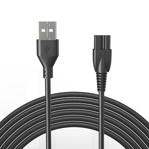 Universal Hair Clipper Charger Cord, Replacement Charger for Various Electric Hair Clipper, Shavers, Razors,Trimmer, Pet Clipper-Fit SUPRENT Clippers,Fit Ceenwes Trimmer,fit oneisall Dog Clippers etc