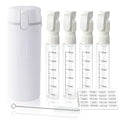 4 in 1 Travel Dispenser Bottle Set - Leak Proof 30ml Toiletries Containers