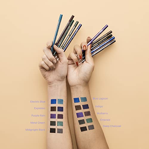 Marcelle Waterproof Eyeliner, Mulberry, Eye Pencil, Creamy Formula, Long-Lasting, Waterproof, Smudge-Proof, Fragrance-Free, Hypoallergenic, Cruelty-Free, 0.04 Oz.