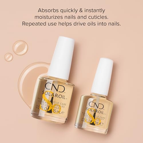CND SolarOil Cuticle Oil - Jojoba & Vitamin E Nail Care