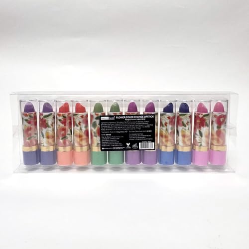 Beauty Treats Aloe Vera Mood Lipstick 12-Piece Set