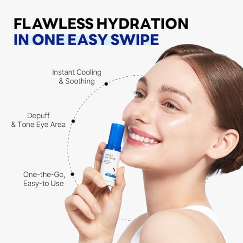 ROUND LAB Birch Juice Icy Cooling Eye Stick ? Depuffing Glow Booster Balm for Puffy Eyes, Dark Circles, Fine Lines | On-the-Go Moisturizer | Korean Skincare | 0.35 oz
