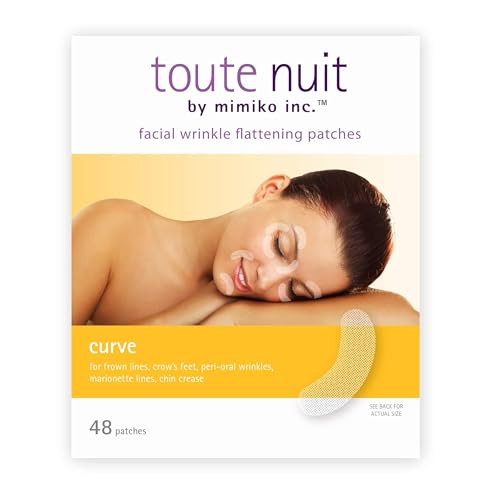 Toute Nuit Curve Face Tape - Frown, Eyes & Mouth 48ct