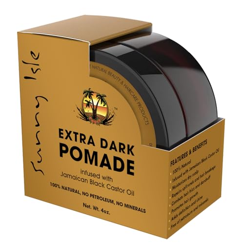 Extra Dark Jamaican Black Castor Oil Pomade - 4 oz for Hair Moisturizing