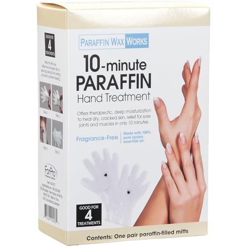 Paraffin Wax Works Fragrance-Free 10-Minute Paraffin Hand Treatment Gloves