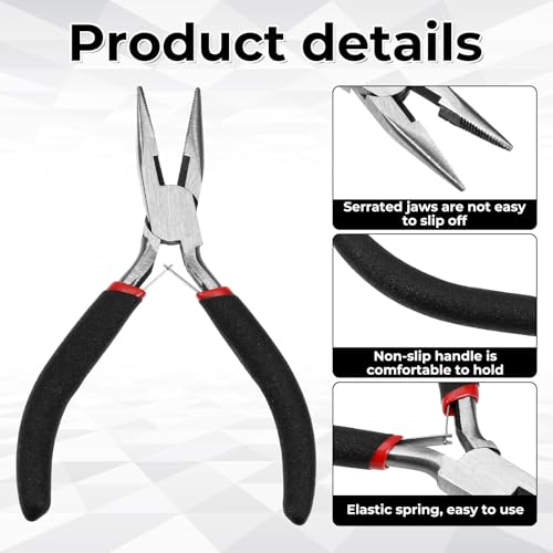 Hair Extension Pliers Tool – Professional Steel Beads Kit
