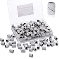 100 Pcs #180 Grit Sanding Bands for Nail Drill - Durable Gel Removal & Shaping