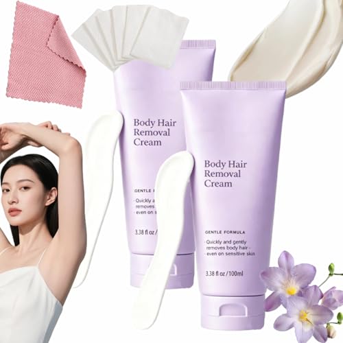 Hair Removal Cream 3.38oz - Fast Acting Body Hair Remover