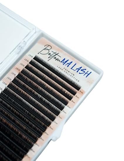 J 0.12 Eyelash Extensions 4-8mm Mixed Length Black