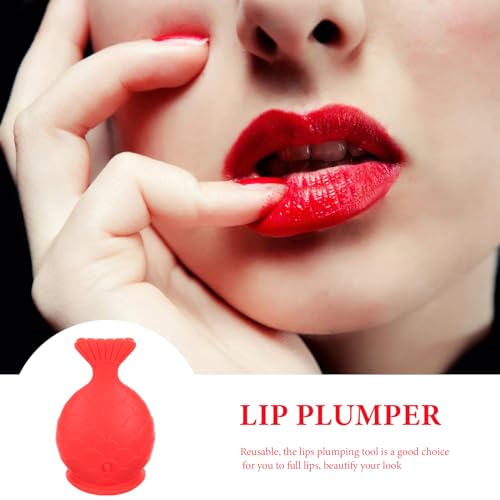Silicone Fish Lip Plumper - Reusable Lip Enhancer Tool