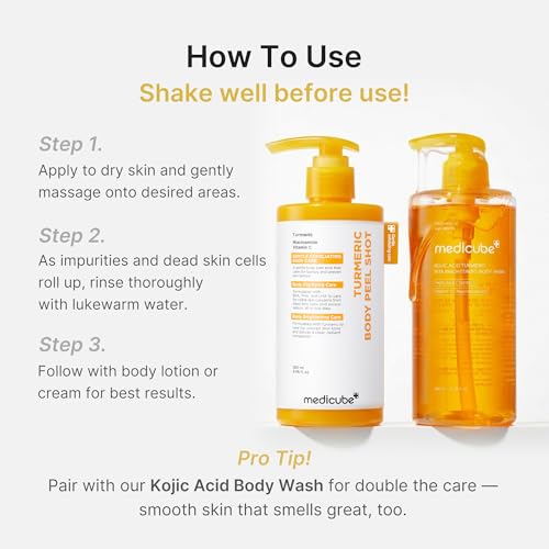 Medicube Kojic Acid Body Care Duo - Peel Shot & Body Wash