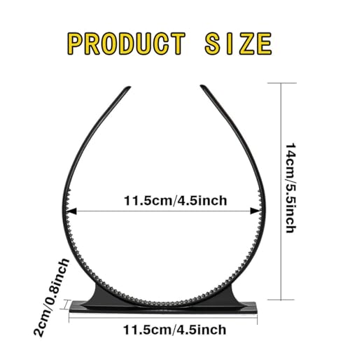 Graduation Cap Grip Hairband - Anti-Slip Hair Holder