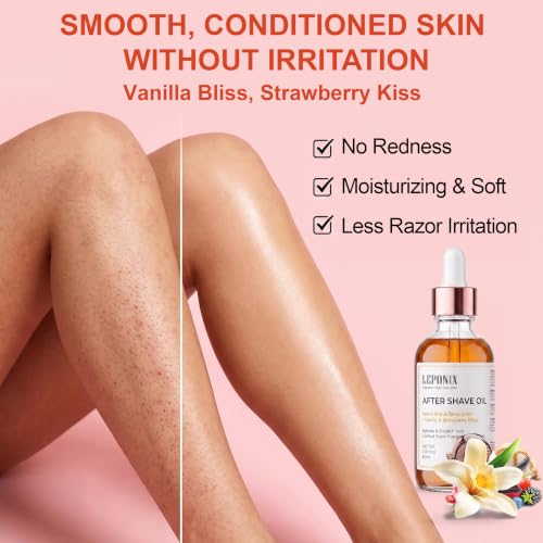 Women's 2-in-1 Pre-Shave Scrub & Shaving Cream Kit with Razor & Aftercare