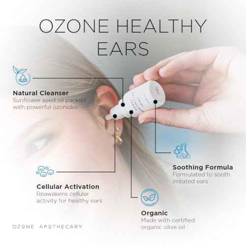 Organic Ear Drops | Ozone Oil Infused Ear Care | Ozonated Oil to Nourish, Protect & Cleanses for People and Pets