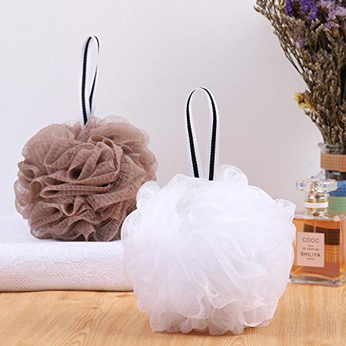 Bath Loofah Sponge Scrubber Set of 6 - Exfoliating Pouf