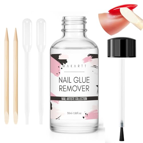 Makartt Nail Glue Remover for Press On Nails - 30ML