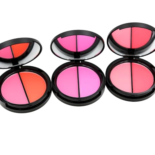 Mesvol 2 Color Blush Powder - Natural All-Day Glow