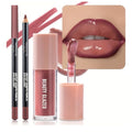 Beauty Glazed Lip Liner & Gloss Set - Rosewood Nude