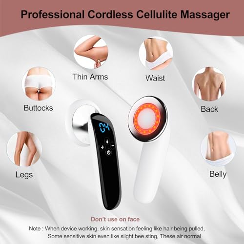 Cordless Body Shaping Massager – 10 Intensity Levels, Handheld