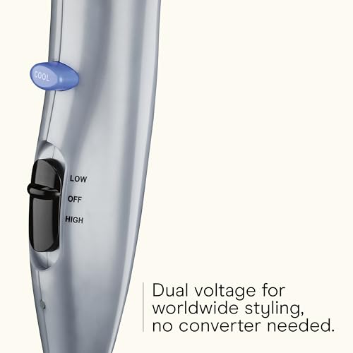 Conair 3-in-1 Hair Dryer with Ionic Technology, 1875W