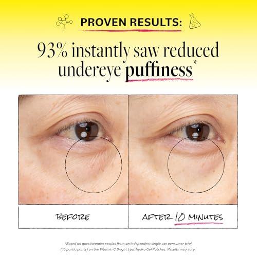 Derma E Vitamin C Eye Patches - 30 Pairs Dark Circles & Puffiness
