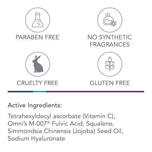 Omni Bioceuticals Daily Revitalizing Moisturizer with Vitamin C & M-007¢ç, 50ml