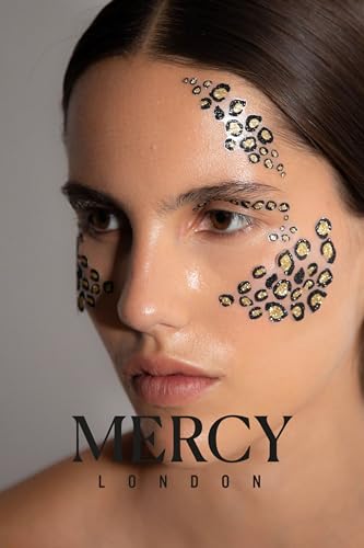 Leopard Print Contour Face Jewels Stick On Gems